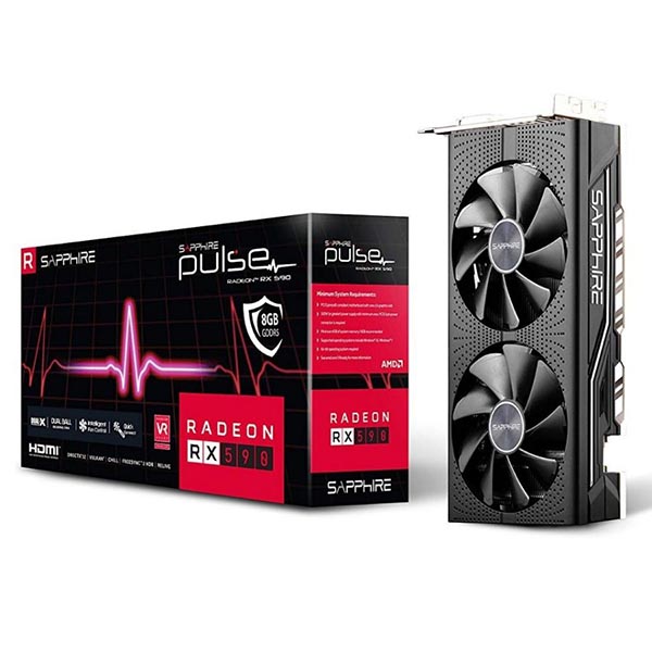 Tarjeta de video Sapphire PULSE RX 590 8GB  GDDR5