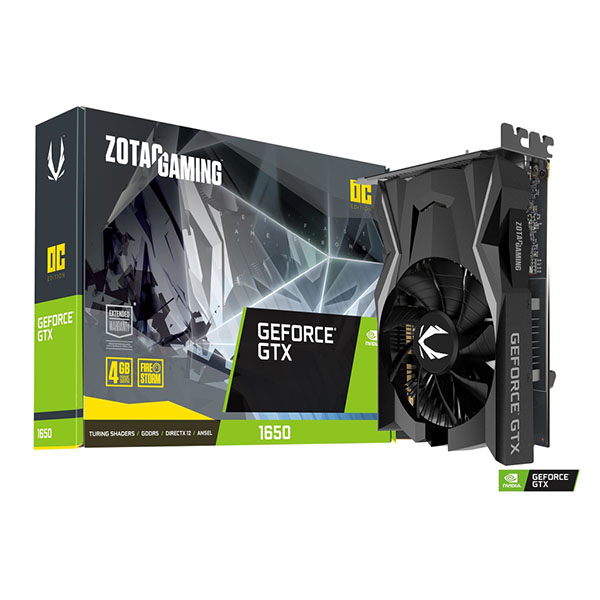 Tarjeta de vídeo Zotac GTX1650 4GB OC ZT-T16500F-10L