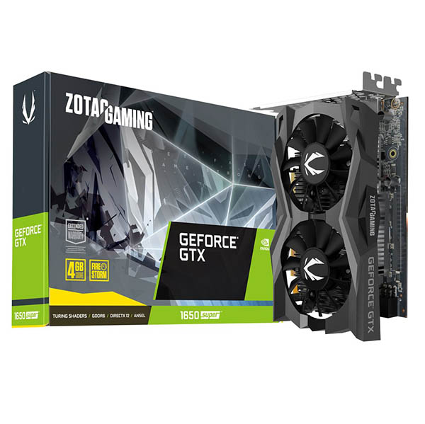 Tarjeta de video Zotac GTX 1650 SUPER 4GB Twin Fan