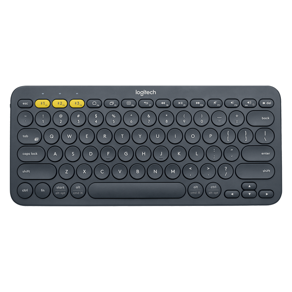 Teclado Logitech K380 Bluetooth Multi dispositivo Negro ESP