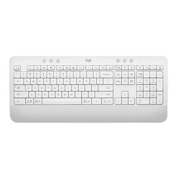 Teclado Logitech SIGNATURE K650 Wireless, Bluetooth®  Off-white ES