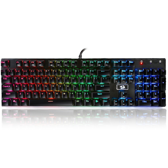 Teclado Mecanico DEVARAJAS K556 RGB Mecánico Outemu Brown Redragon