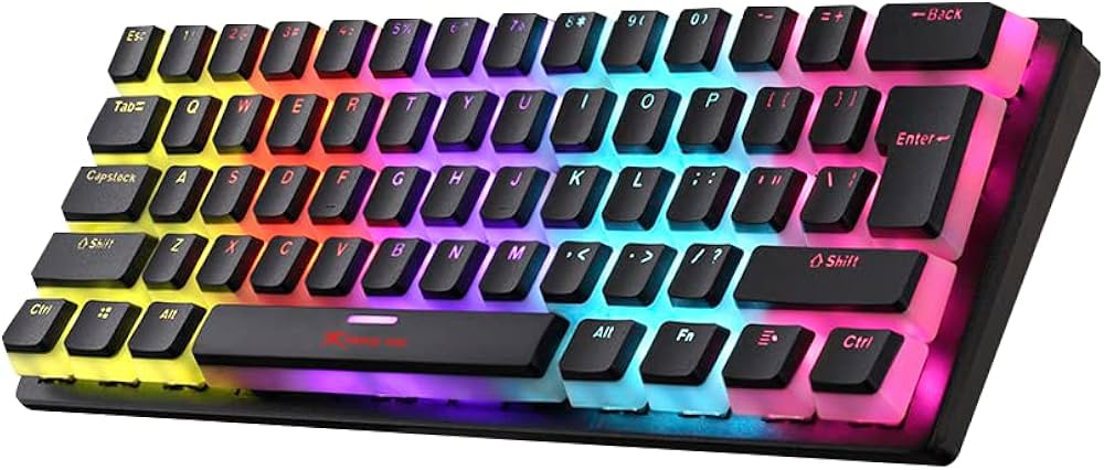 Teclado Mecánico XTRIKE ME GK-985p, 60%  USB Switch AZUL