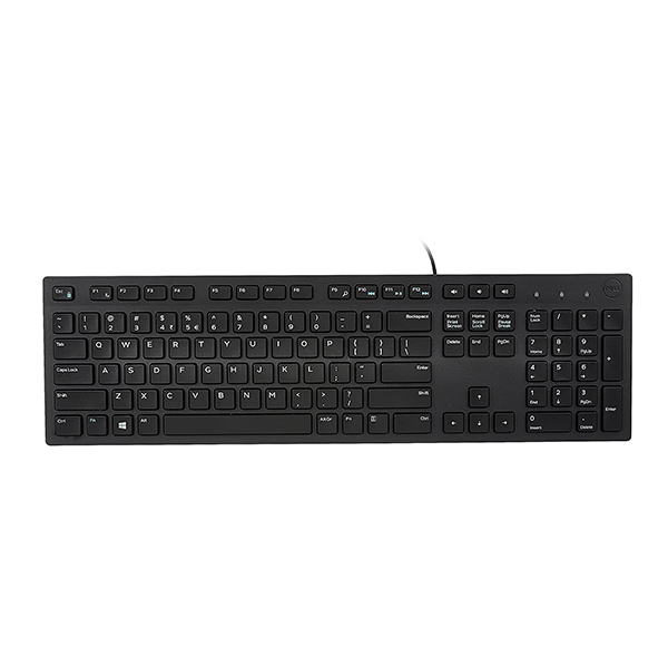 Teclado Multimedia Dell USB KB216-BK Negro ESP