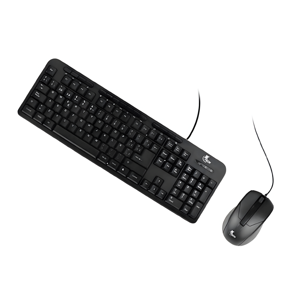 Teclado Xtech Kybd/Mse Combo USB Multimedia Spanish XTK-301S