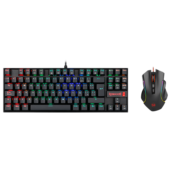 Teclado y Mouse Redragon K552BA-SP