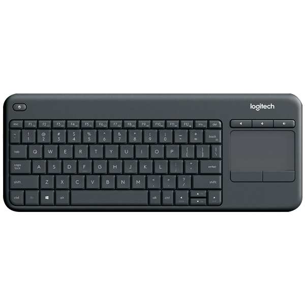 Teclado y Touch Pad Wireless K400 Plus TV Logitech