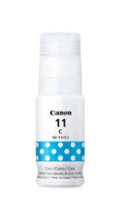 TINTA CANON GI-11C CYAN G2160 G3160 70ML, 4534C001A