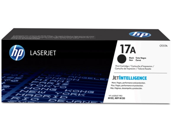 Toner HP 17A Negro, CF217A