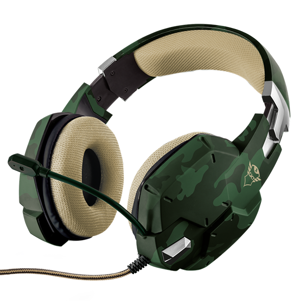 Trust Headset Gaming GXT 322C Carus Jungle CAMO