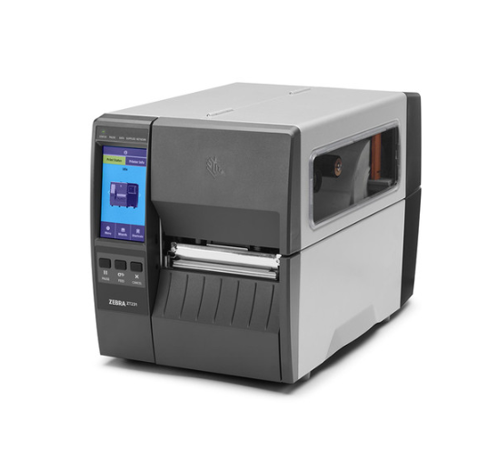 TT Printer ZT231; 4", 203 dpi, Thermal Transfer, Peel, US Cord, USB, Serial, Ethernet, BTLE, USB Host, EZPL