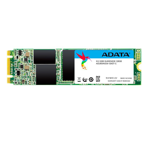 Unidad de estado Sólido ADATA M.2 128GB Ultimate 3D NAND ASU800NS38-128GT-C 2280