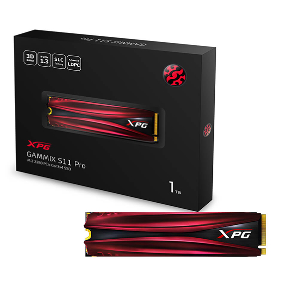 Unidad de estado Sólido ADATA M.2 XPG 1TB GAMMIX PRO NVMe AGAMMIXS11P-1TT-C