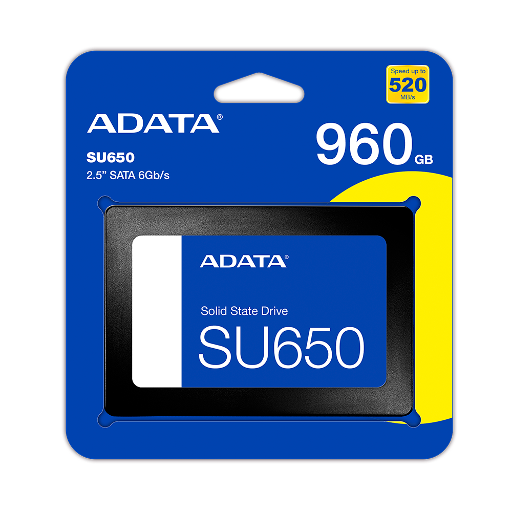 Unidad de estado sólido SSD ADATA 960GB SU650 2.5"  ASU650SS-960GT-R