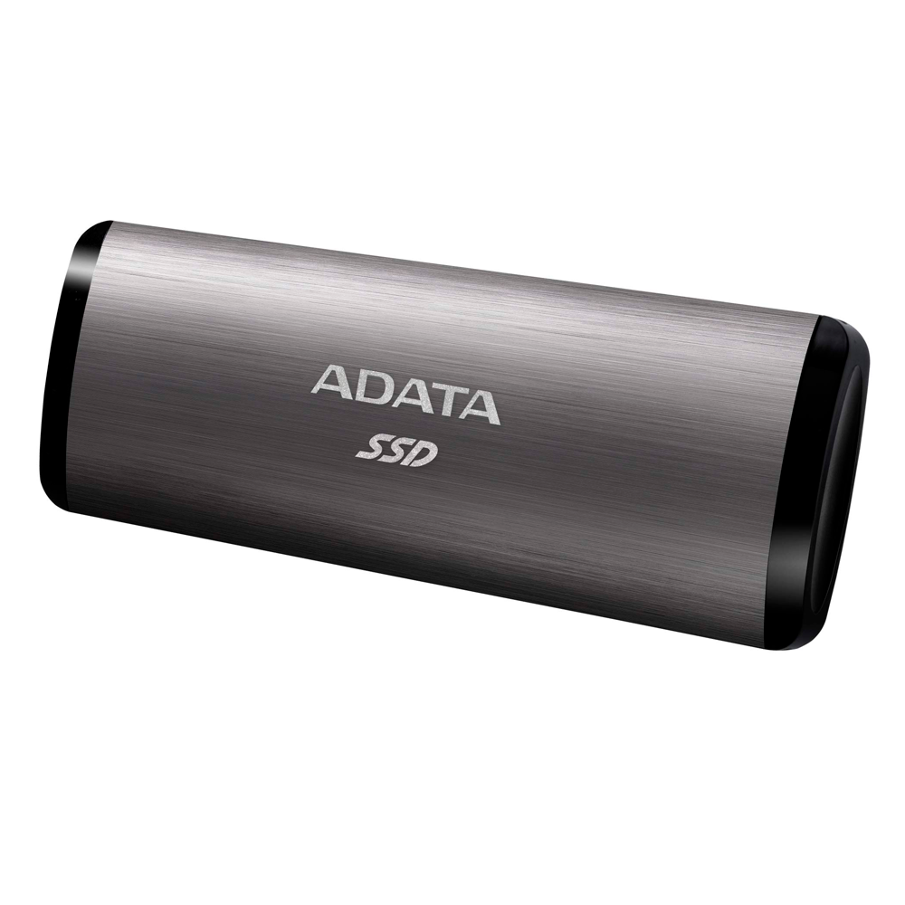 Unidad de estado solido SSD Externo ADATA SE760 256GB  USB 3.2 Gen 2 USB-C, 1000 MB/s ASE760-256GU32G2-CTI