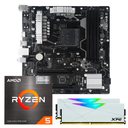 UPGRADE KIT - Ryzen 5 5600G + 16GB DDR4 RGB - B450MX