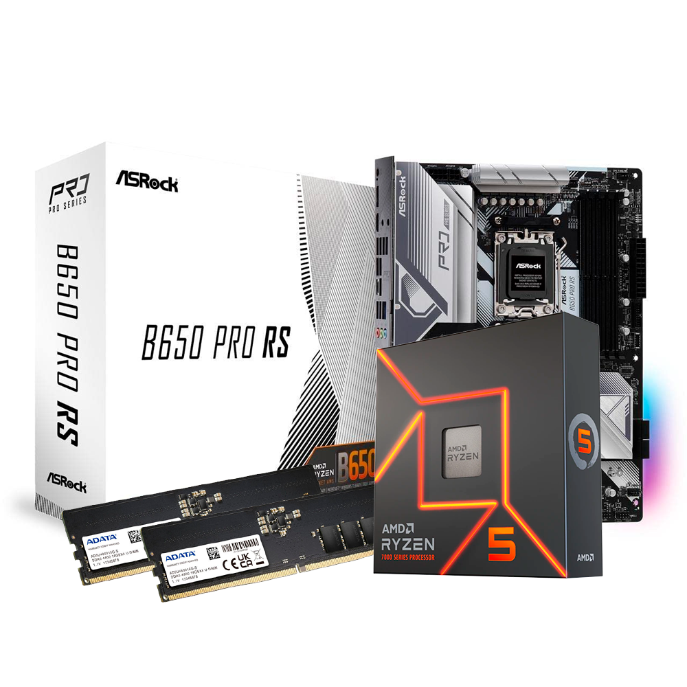 UPGRADE KIT - RYZEN 5 7600X, 16GB DDR5, B650 MSI