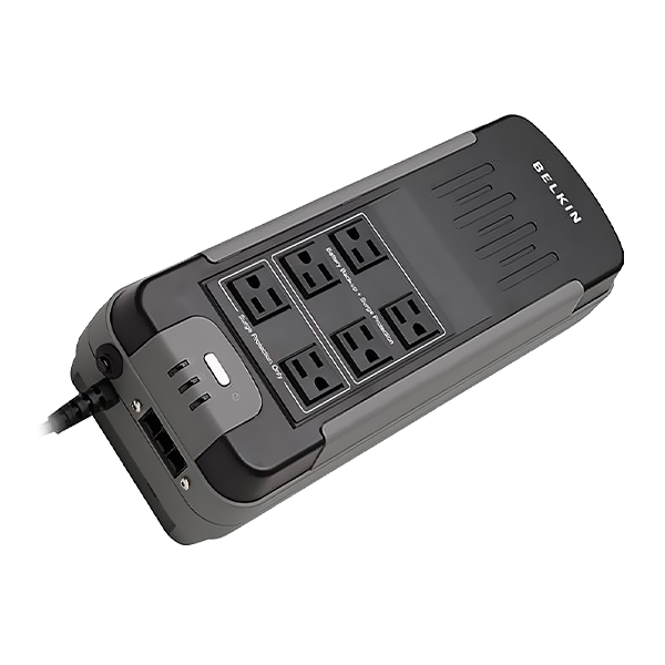 UPS Belkin 375VA 200W F6H375-USB 6 tomas de reserva de batería con protección F6H375-USB