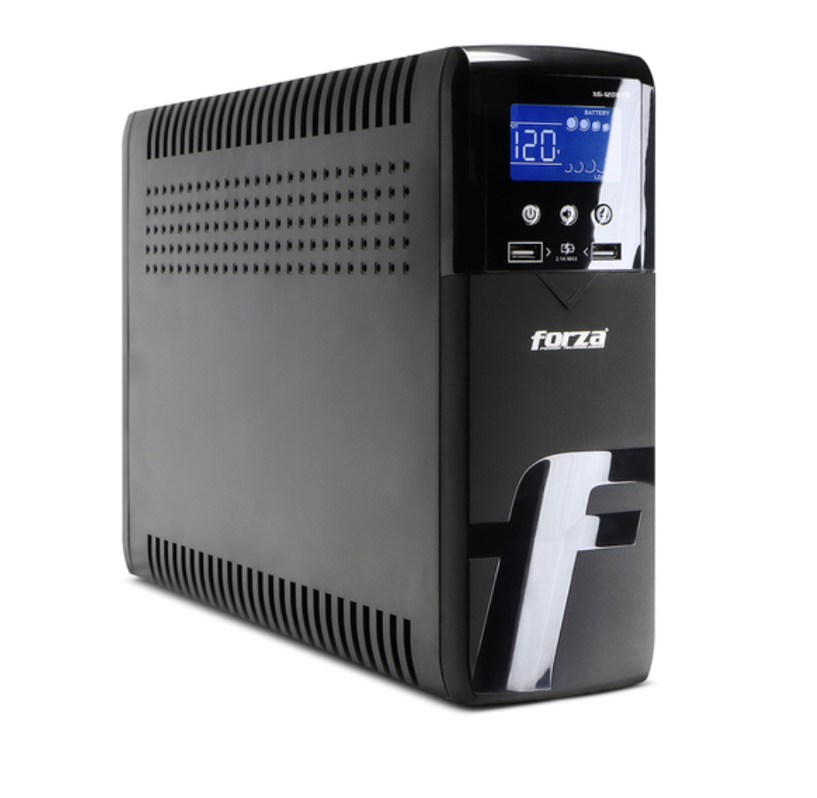 UPS Forza XG-1201LCD Smart UPS 1200VA/720W  Pure Sine 10-NEMA USB XG-1201LCD
