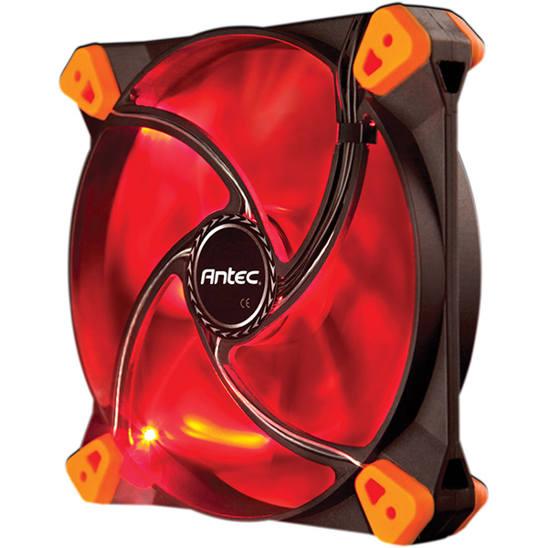 Ventilador Antec TrueQuiet 120mm - 1000RPM Red