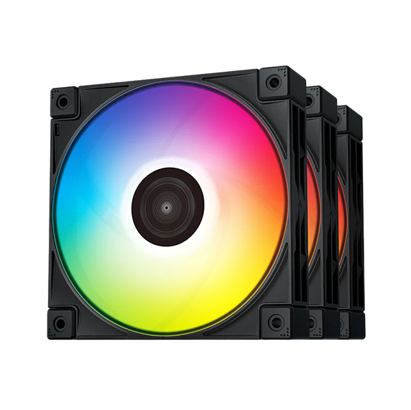 Ventilador  Lian Li Presión Estática PWM 120mm Galahad RGB Black- ST120-3 G99.12ST3B.00