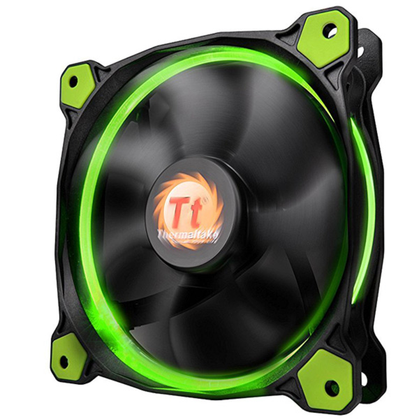 Ventilador Riing 12 LED Verde 120mm Thermaltake