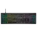 Teclado Corsair K55 CORE RGB SP Black