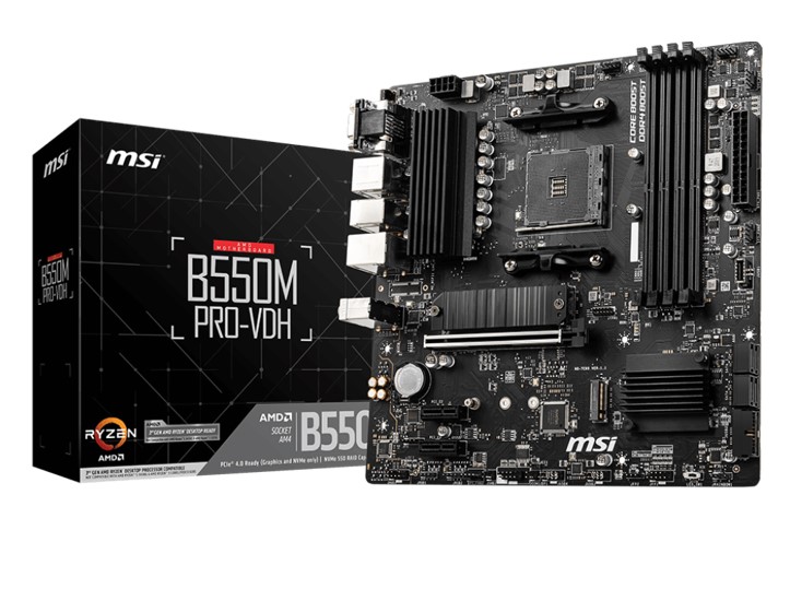 Motherboard MSI B550M PRO-VDH, DDR4, AM4 , 911-7C95-074