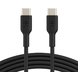 Cable Belkin BoostCharge USB-C to USB-C 1mts. Black, CAB003bt1MBK