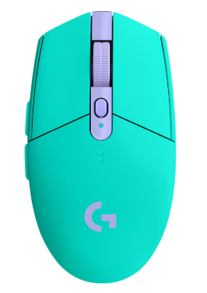 Mouse Logitech G G305 Color Menta Optico 6 botones Inalambrico 2.4 GHz, Receptor inalambrico USB, , 910-006376