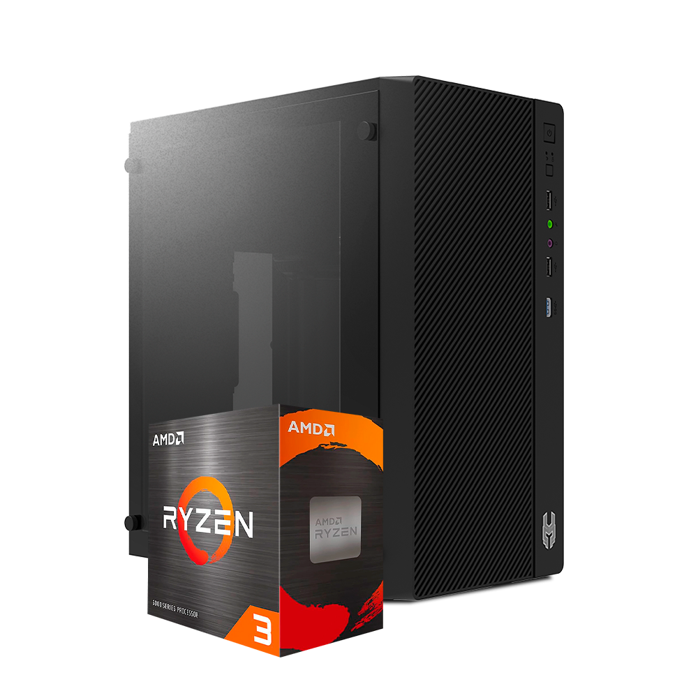 Pc Standard Ryzen 3 5300G, Vega 6, Ram 16GB, M.2 256GB, 500W