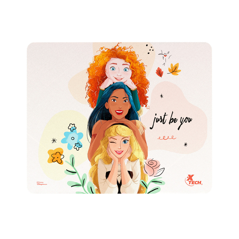 Mouse Pad Xtech Edición Disney Princesa 22 x 18 x 0,2 cm, XTA-D100PS