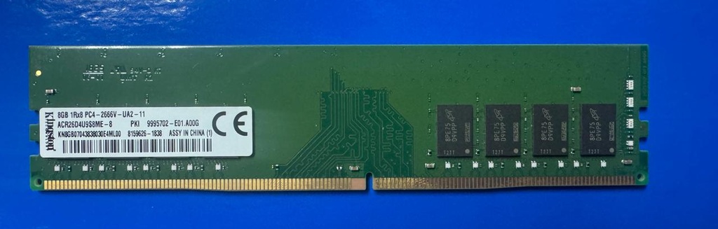 Memoria RAM DDR4 Kingston ACR26D4U9S8ME-8, 8GB 2666Mhz DIMM (OEM) no blister