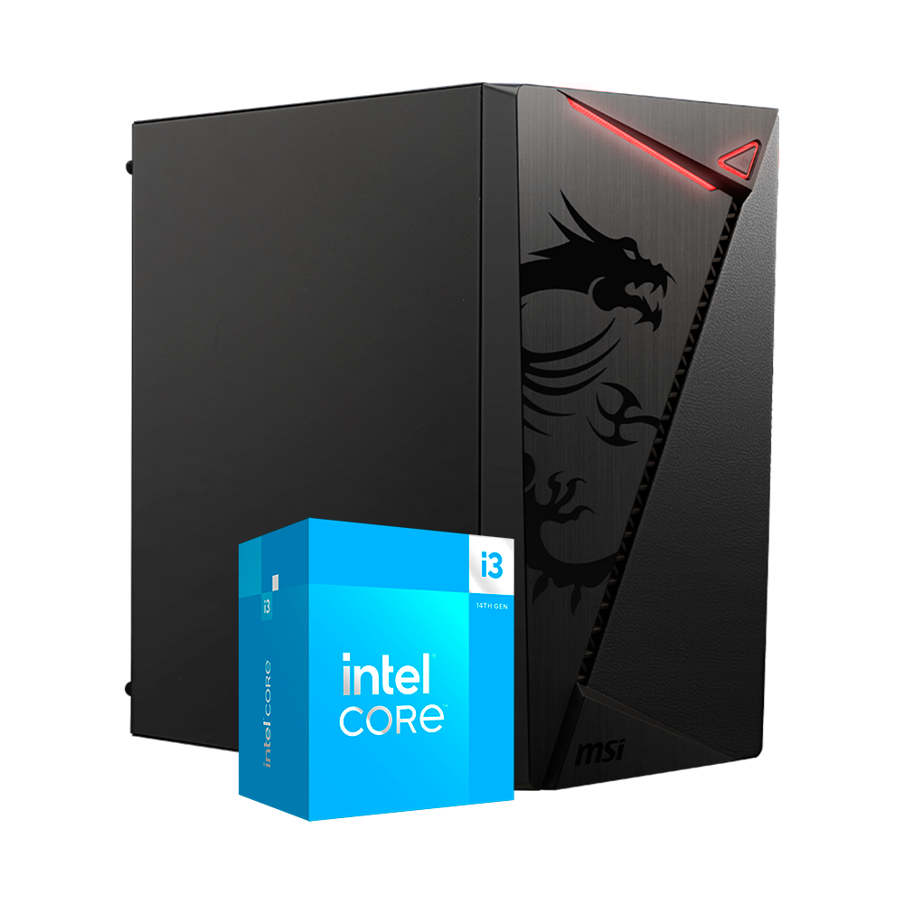 Pc Standard Intel i3 14100, UHD 730, RAM 16GB, SSD 240GB, 430W