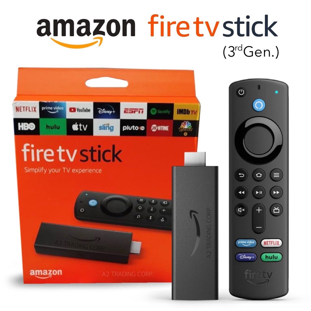 TV Stick Amazon Fire (3rd Gen) con Alexa incluye Control Remoto ( | HD streaming device B08C1W5N87