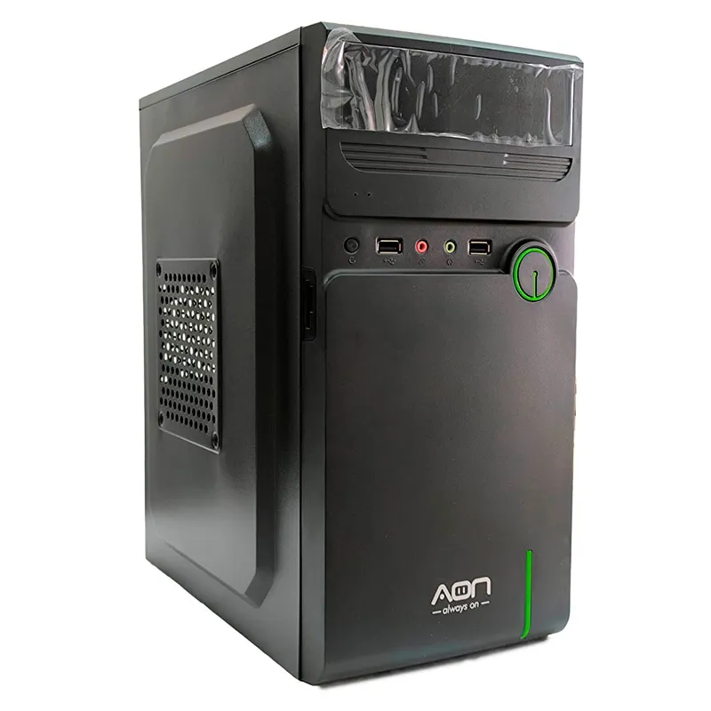 Case AON Micro ATX Case TECH-TOWER 250 Negro 500w