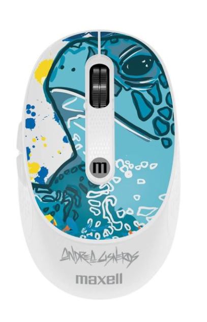 Mouse Inalambrico Maxell, MOWL-320, Limited edition TORTUGA, 4000dpi, PC-MAC