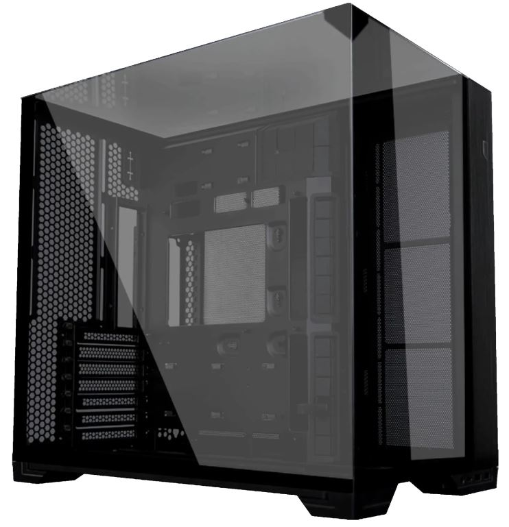 Case  Lian Li O11 Vision Compact Mid Tower ATX PC Case - NEGRO - G99.O11VPX.00