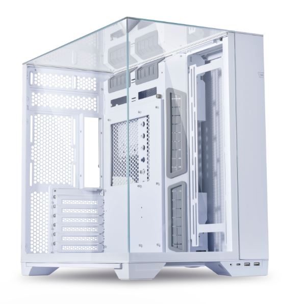 Case  Lian Li O11 Vision Compact Mid Tower ATX PC Case - BLANCO - O11VPW - G99.O11VPW.00