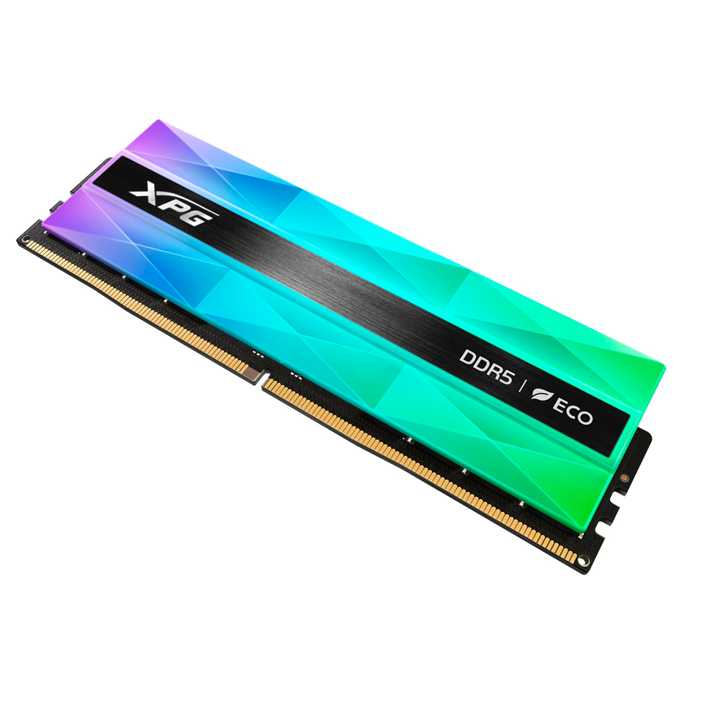 Memoria Ram XPG DDR5 16gb 6000MT/s  BOXLANCER NEON RGB SILVER GRAY AX5U6000C3016G-CLANRSG