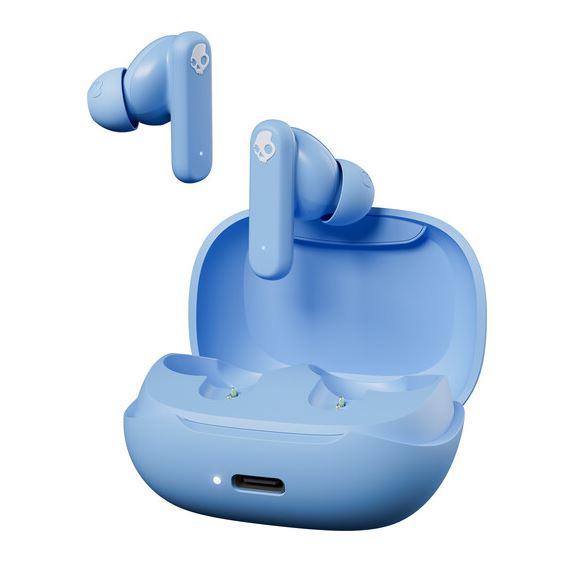 Audifonos Skullcandy SMOKIN BUDS AZUL , True Wireless Bluetooth 5.2, 20Hrs  IPX4 sudor y agua - S2TAW-T990