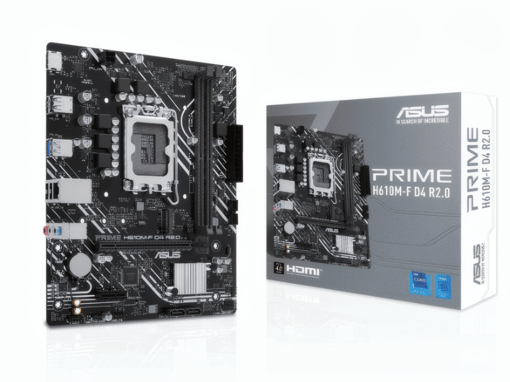 Motherboard Asus Prime H610M-F D4 R2.0 - DDR4 - 90MB1H70-M0EAY0 