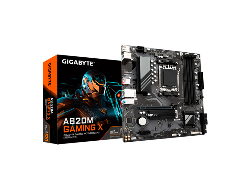 Tarjeta Madre Gigabyte A620M H - AM5 - DDR5 - rev 1.0 