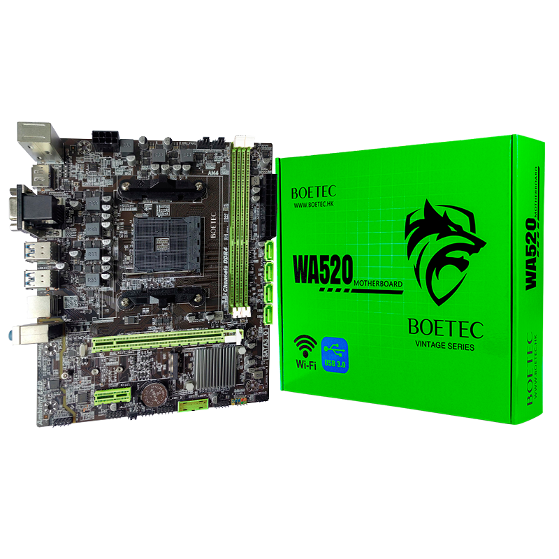  Tarjeta Madre Boetec WA520 - AMD A520 