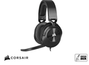 Headset Corsair HS55 SURROUND Negro, Dolby Audio 7.1 en PC y Mac, 3.5mm - CA-9011265-NA