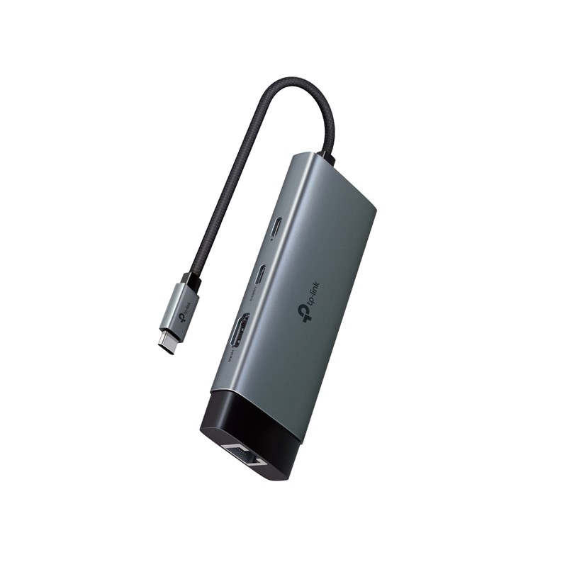 Hub usb USB-C Tp-link UH6120C HDMI 4k 60hz usbx2, usb-c,  rj45