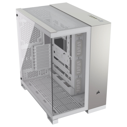Case Corsair 6500X Series - Satin Gray Aluminium - Blanco - CC-9011285-WW