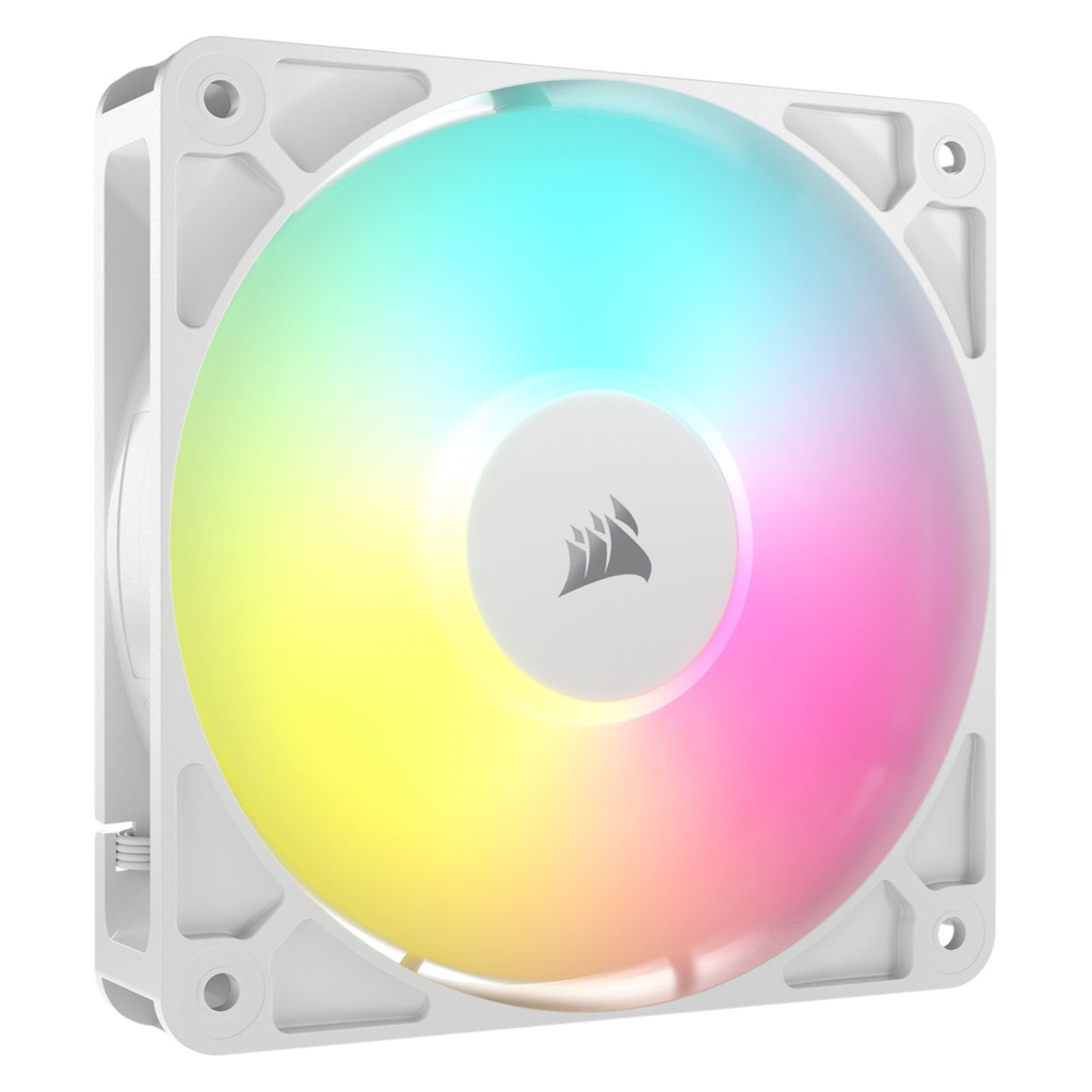 Ventilador Corsair RS120 ARGB - 120mm - Blanco - Pack-1 - CO-9050184-WW