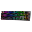 Teclado Redragon Dharma Pro - Chroma RGB Dust Proof Switch Red, 4 Conexiones (Dual Wireless/ Cable USB Tipo C/ Adaptador Combertidor USB Tipo A/Bluetooth) K556RGB-PRO
