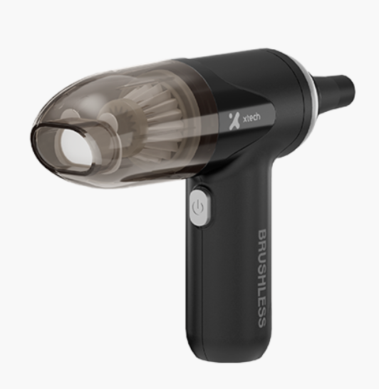 Aspiradora y Sopladora 60W Xtech BlitzAir 2in-1, Inalambrico, 60KRPM, XTA-811